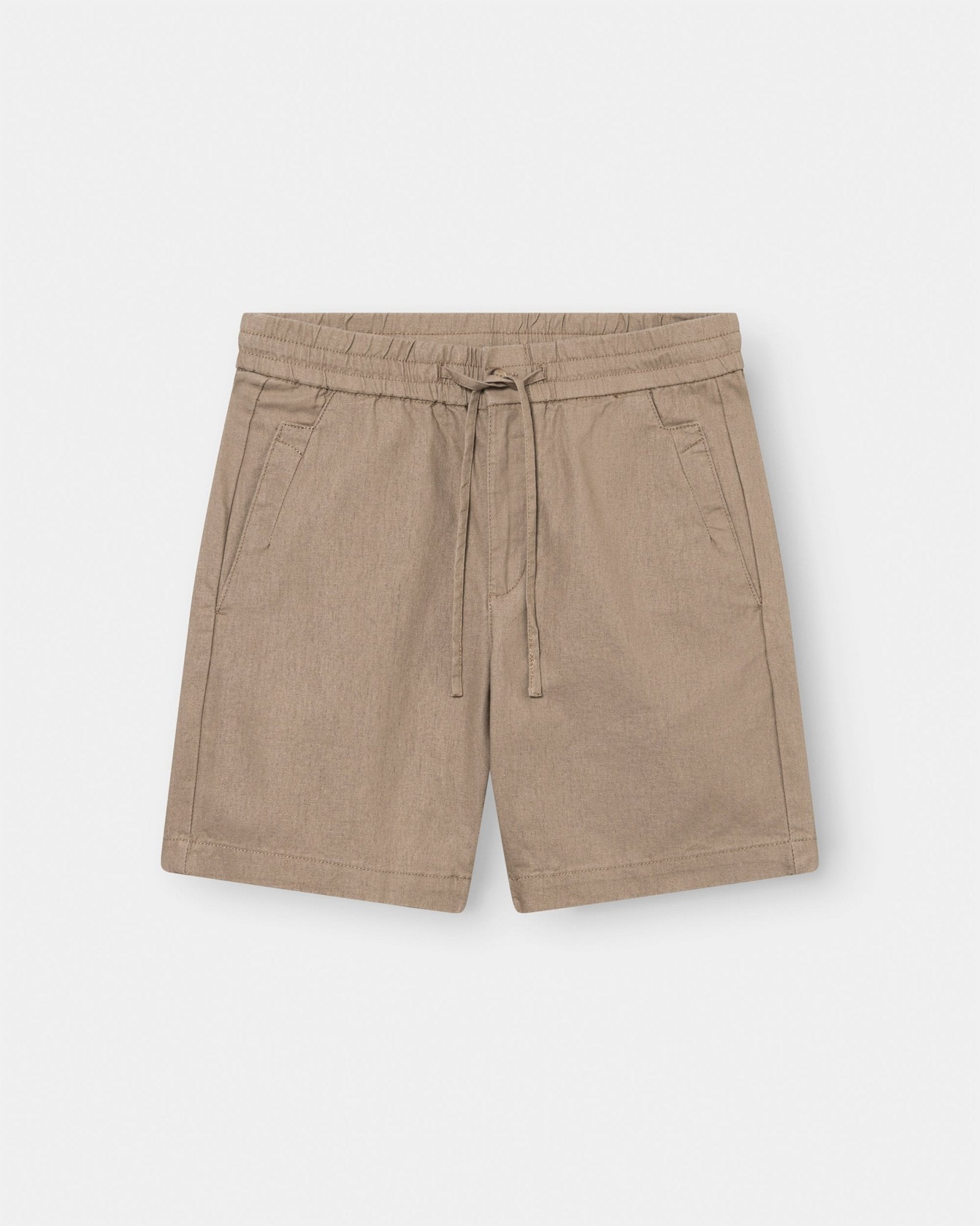 Hørshorts Mokka | Skagen - clothing.dk